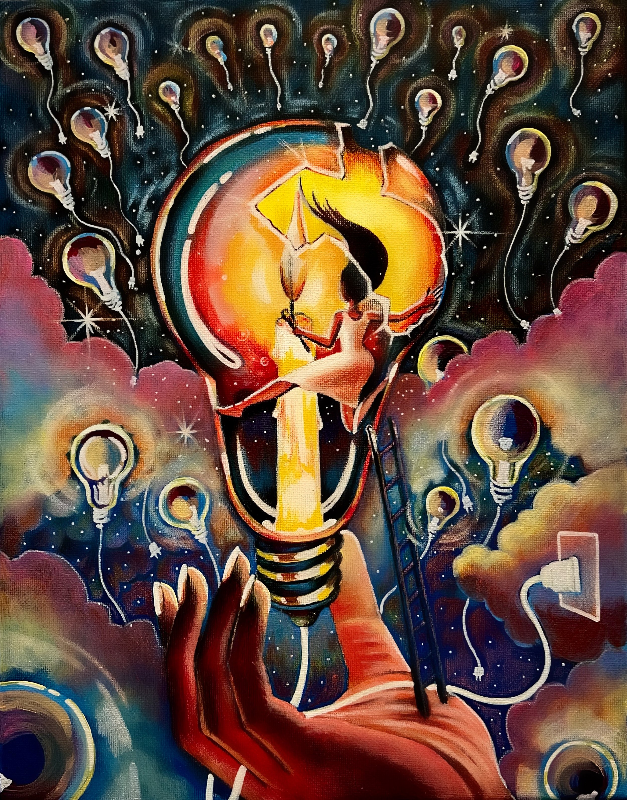 "Improvise" 11x14 Matted Print