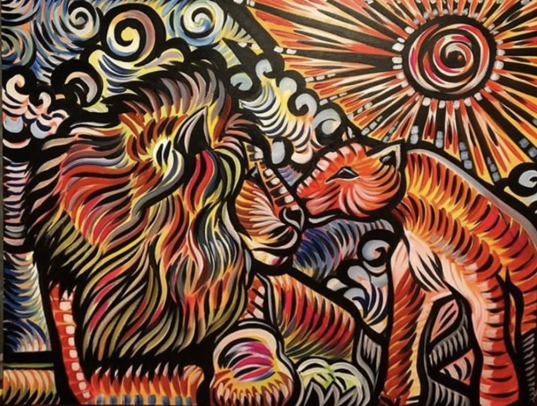 "King and Queen" 11x14 Matted Print