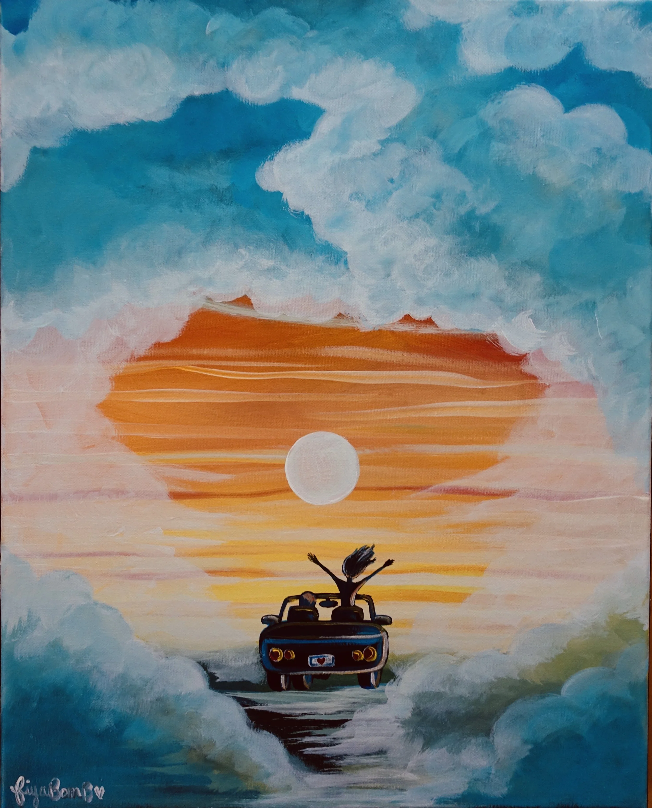 "Teenage Dream" 11x14 Matted Print