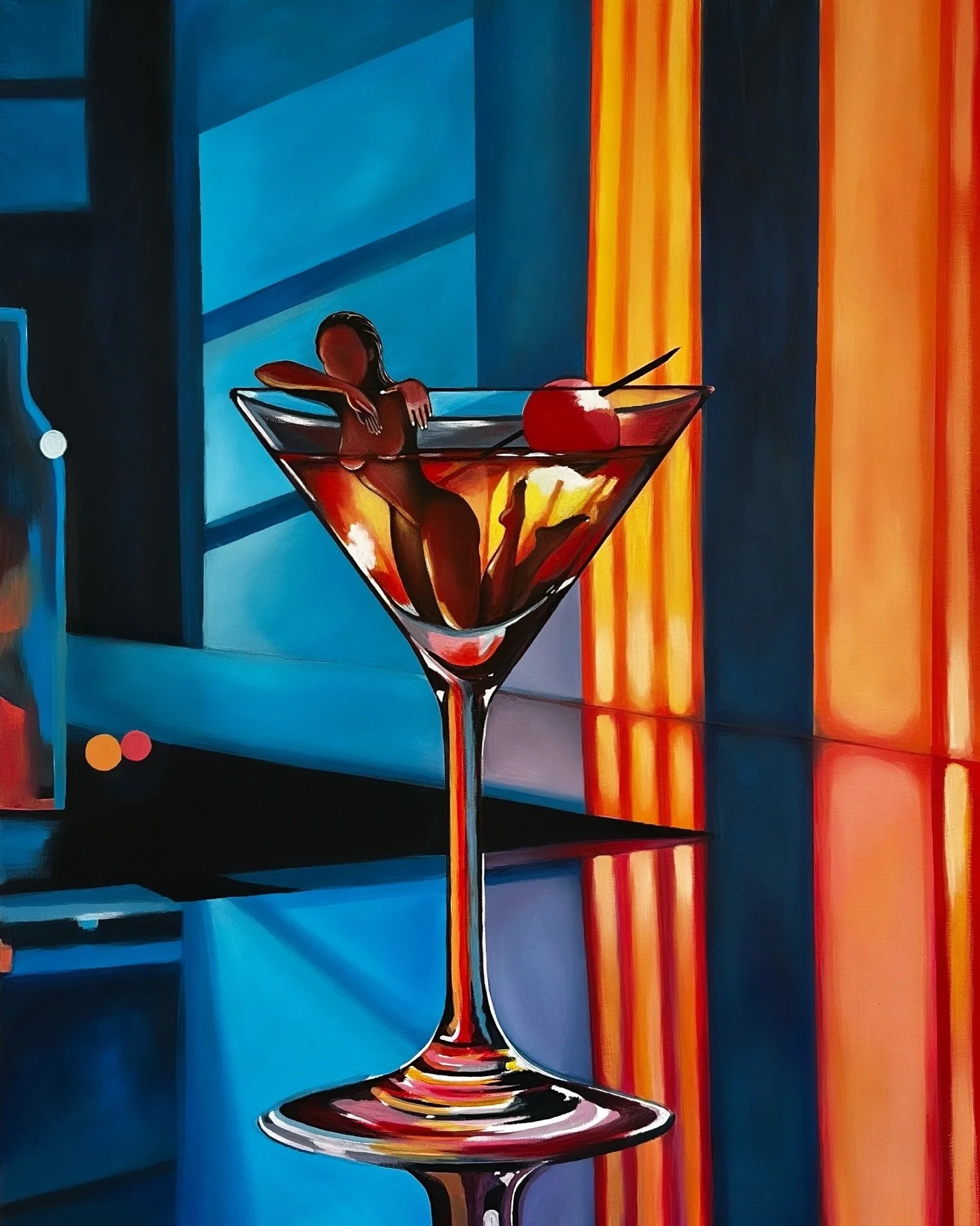 "Wet" 11x14 Matted Print