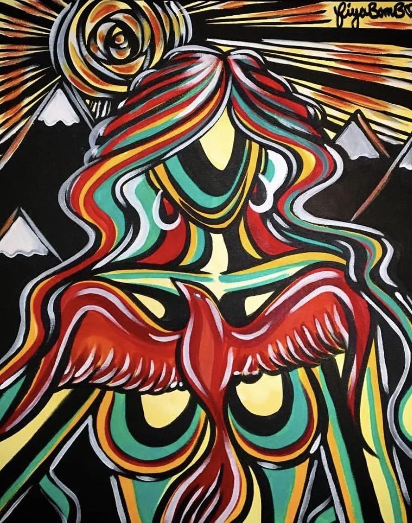 "Phoenix" 11x14 Matted Print