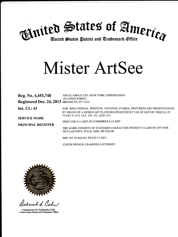 Mister ArtSee - fabrication