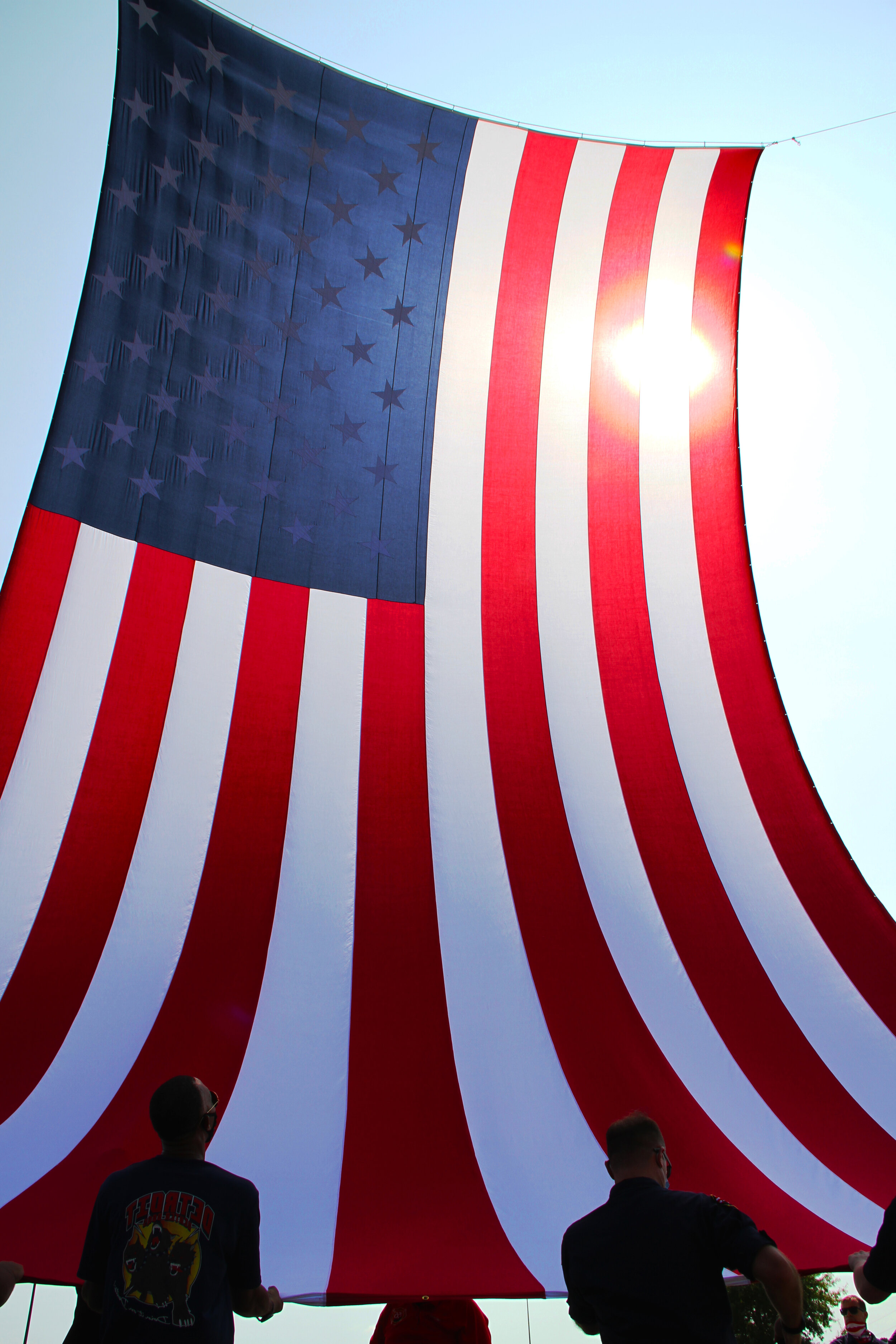  2020 9/11 Tribute Mission BBQ Nashville – GROUND ZERO VOLUNTEERS FLAG 2020 – Photo: Cierra Mazzola – All Rights Reserved 