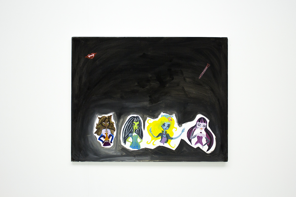 All My Roomates Are Evil, But I’m Evil Too, 2016 Oil on canvas24 x 30 inches