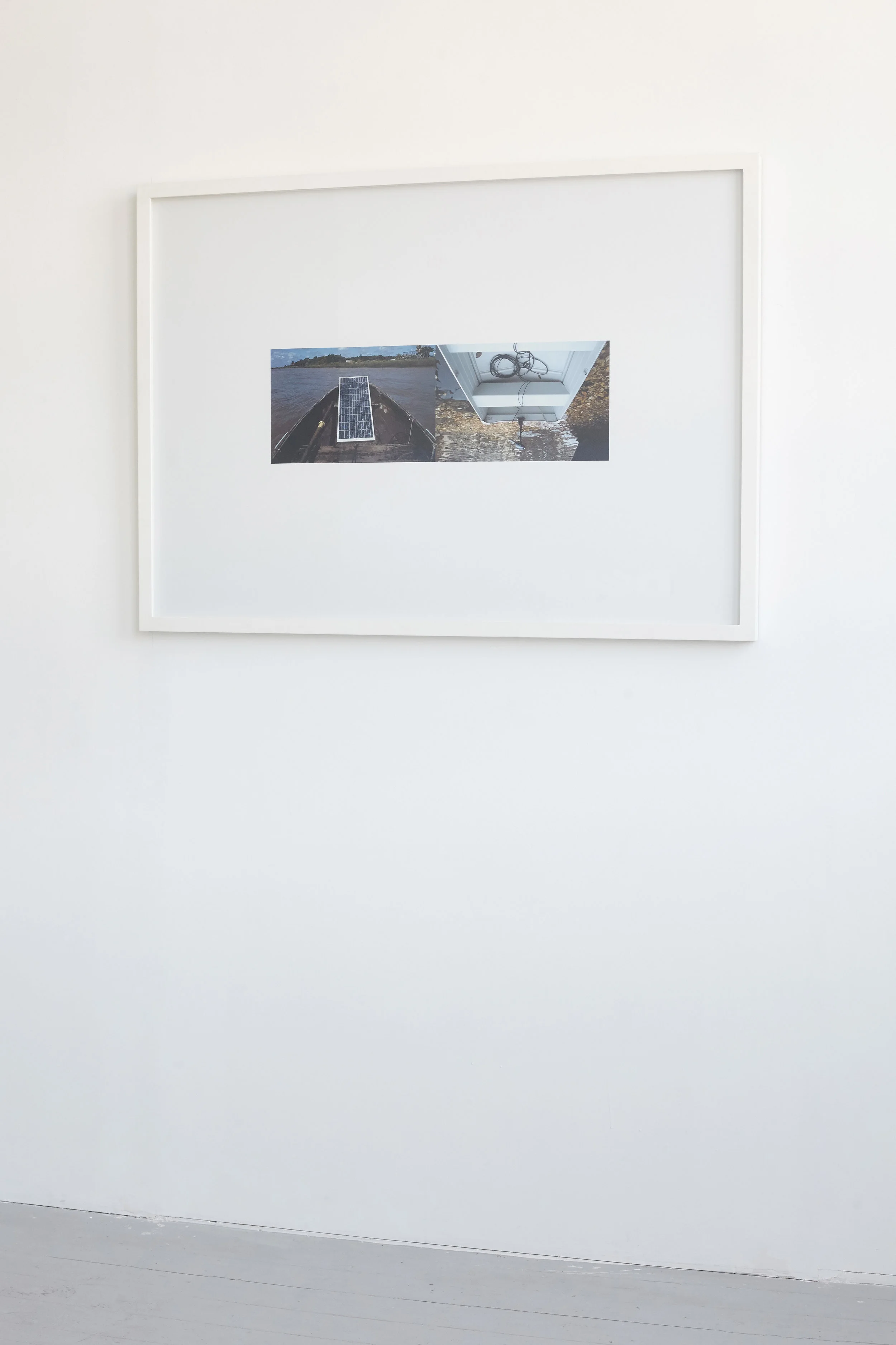 Simon Starling Quicksilver, Dryfit, Museumbrug (2001) C-type Print, 78.9 x 109.3 x 3.6 cm, 31.1 x 43 x 1.4 in Courtesy: The Modern Institute / Toby Webster Ltd Glasgow, Scottland