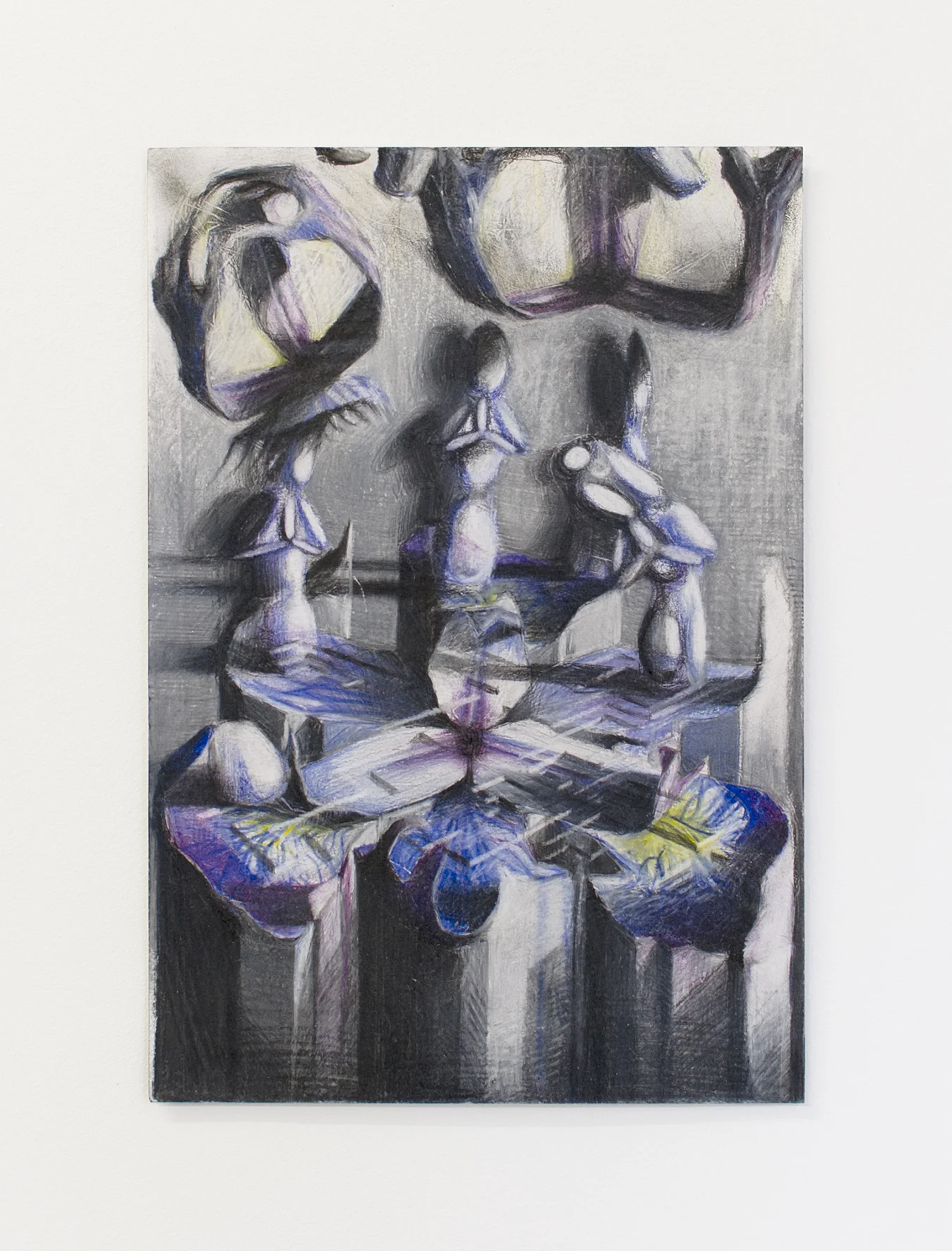 Five Inner Sisters, coloured pencil on paper, 2017