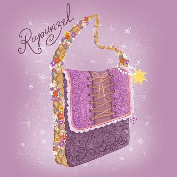  RAPUNZEL SATCHEL [NOT FOR SALE- DESIGNED FOR PERSONAL USE ONLY],  DIGITAL  