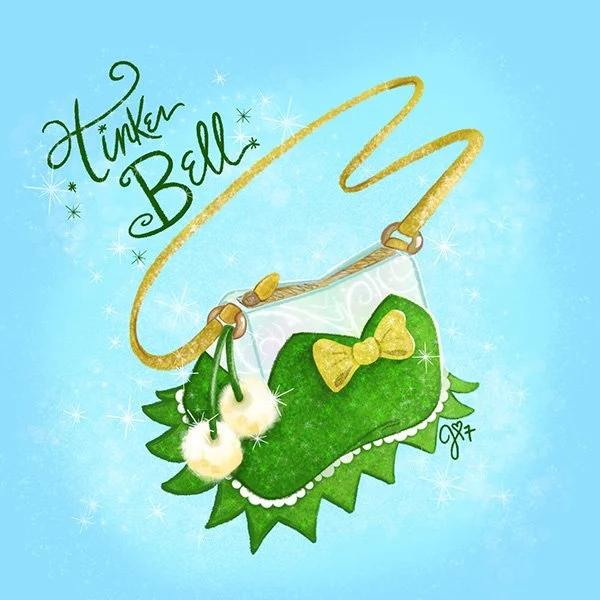  TINKER BELL CROSSBODY [NOT FOR SALE- DESIGNED FOR PERSONAL USE ONLY],  DIGITAL  