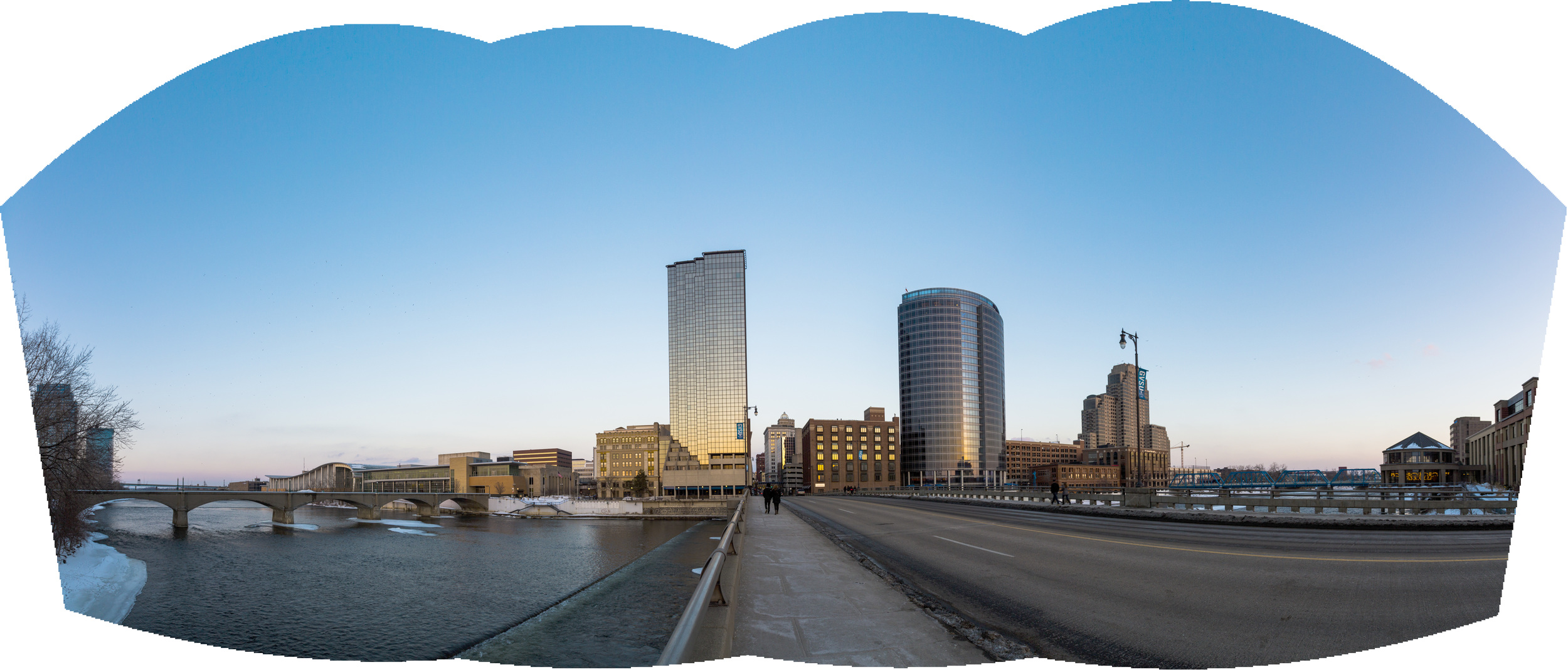 UNCROPPED: The image above is the uncropped version of the images that were stitched together using Photoshop’s photo merge function. Zooming in to look for misalignment in the image is important at this point, but if everything is lined up all that’s left to do is crop the image and you’ll have a completed panorama.