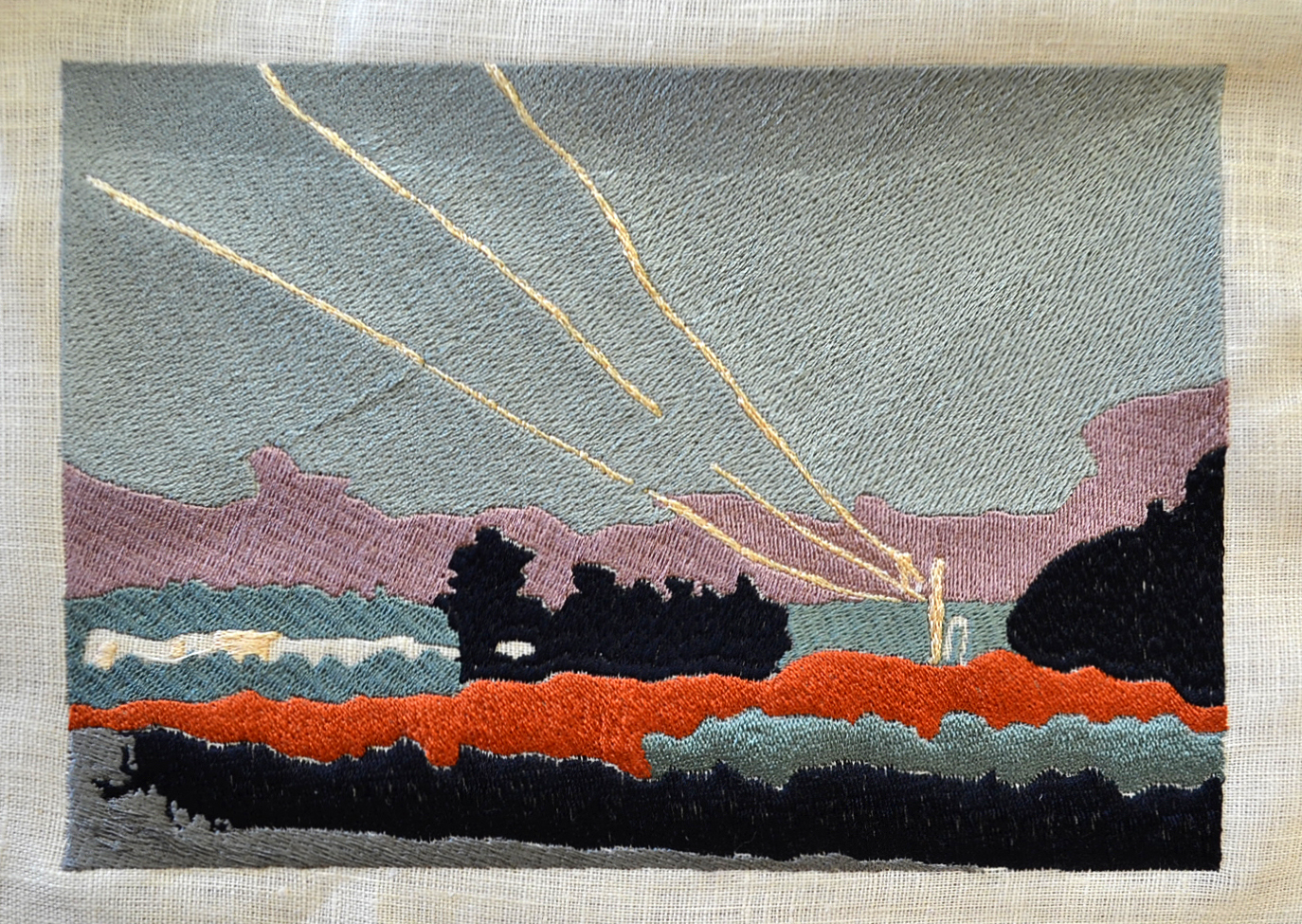 Embroidered Landscape No. 6