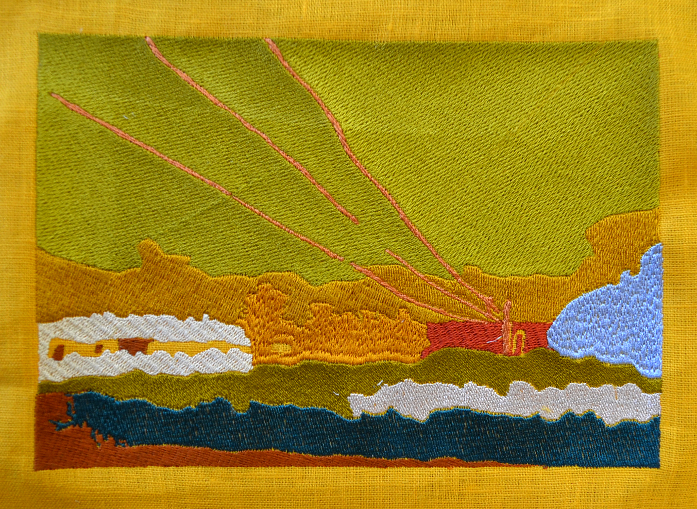 Embroidered Landscape No. 7