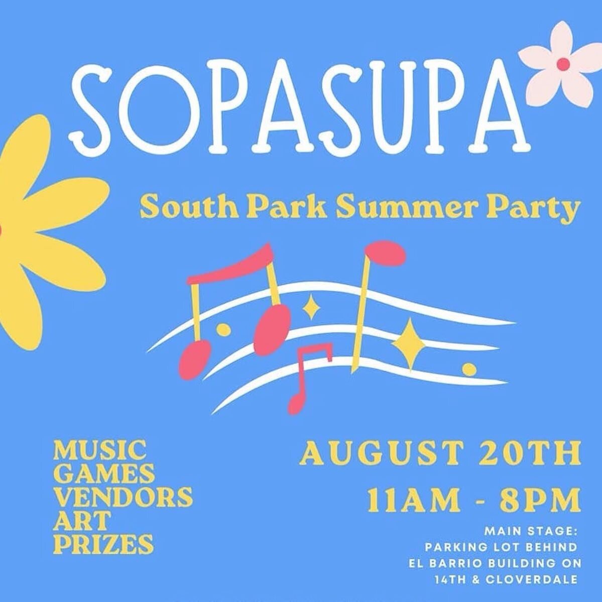Tomorrow! I&rsquo;ll be vending tomorrow at the South Park Summer Party here in Seattle. Come by! My table is from 11AM - 4PM ☀️