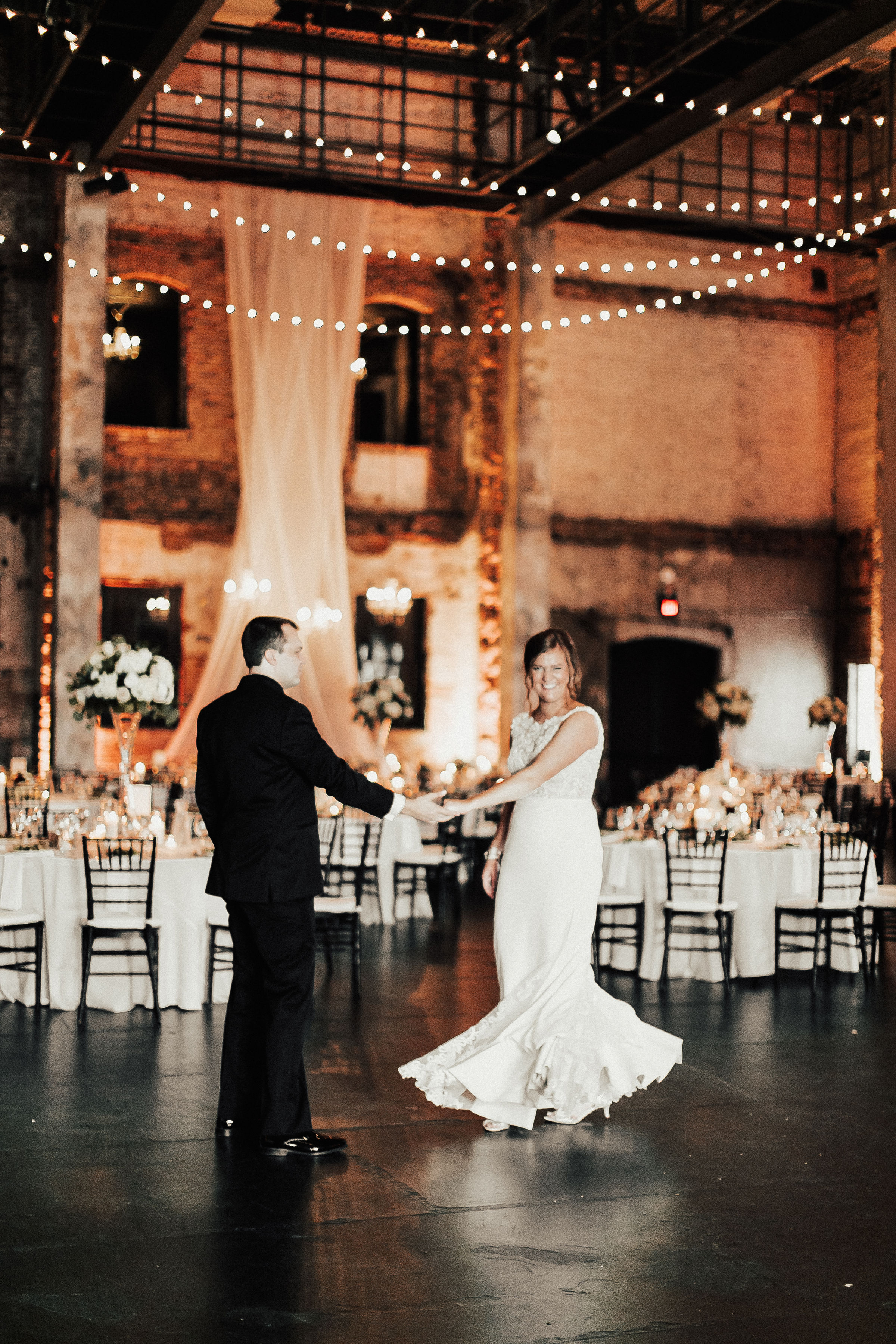 A sneak peek at the reception set up! It was incredible!!!