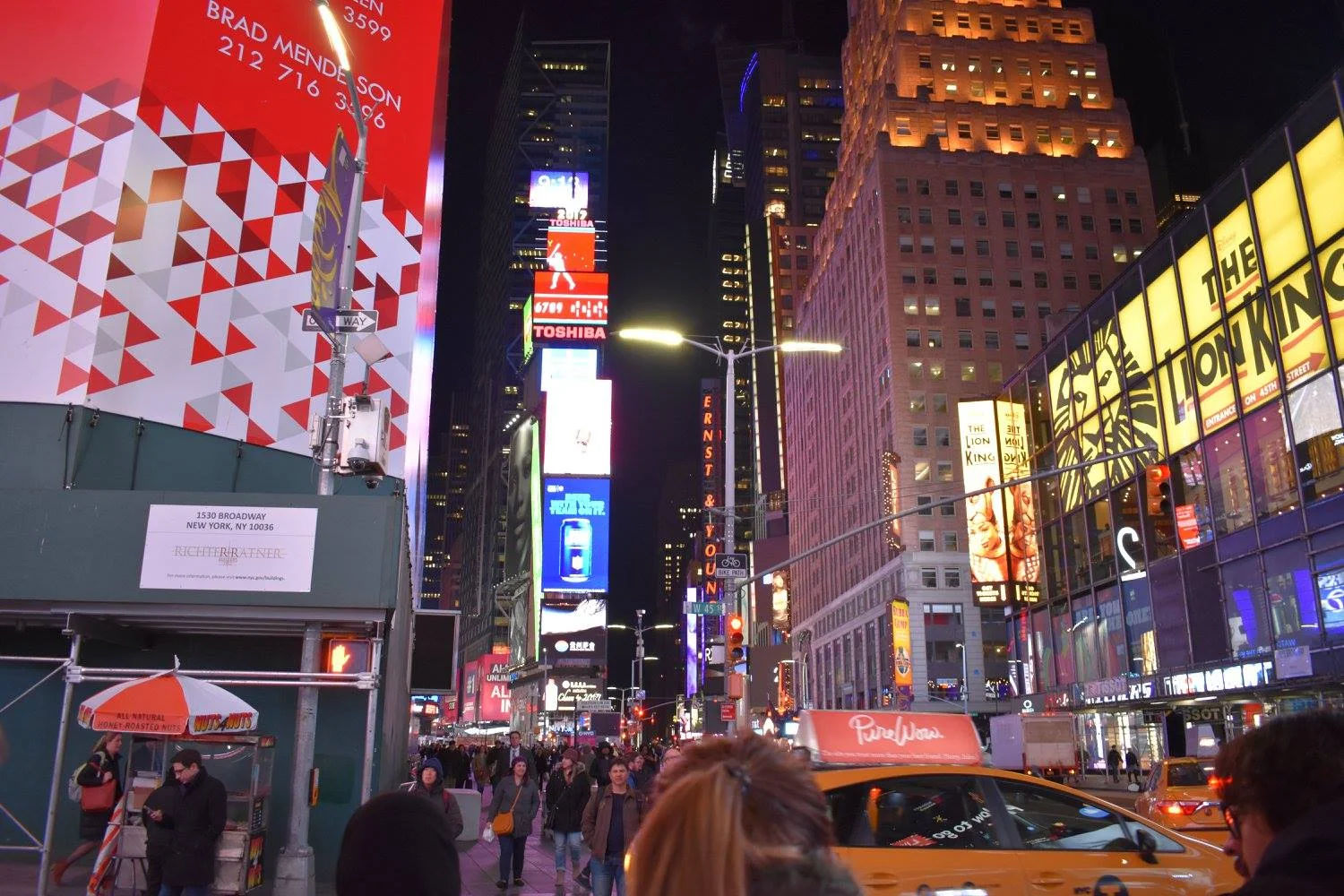 Times Square, which we didn't love but had to walk through a million times.