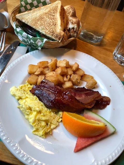 The bacon here was the best thing I've ever eaten EVER