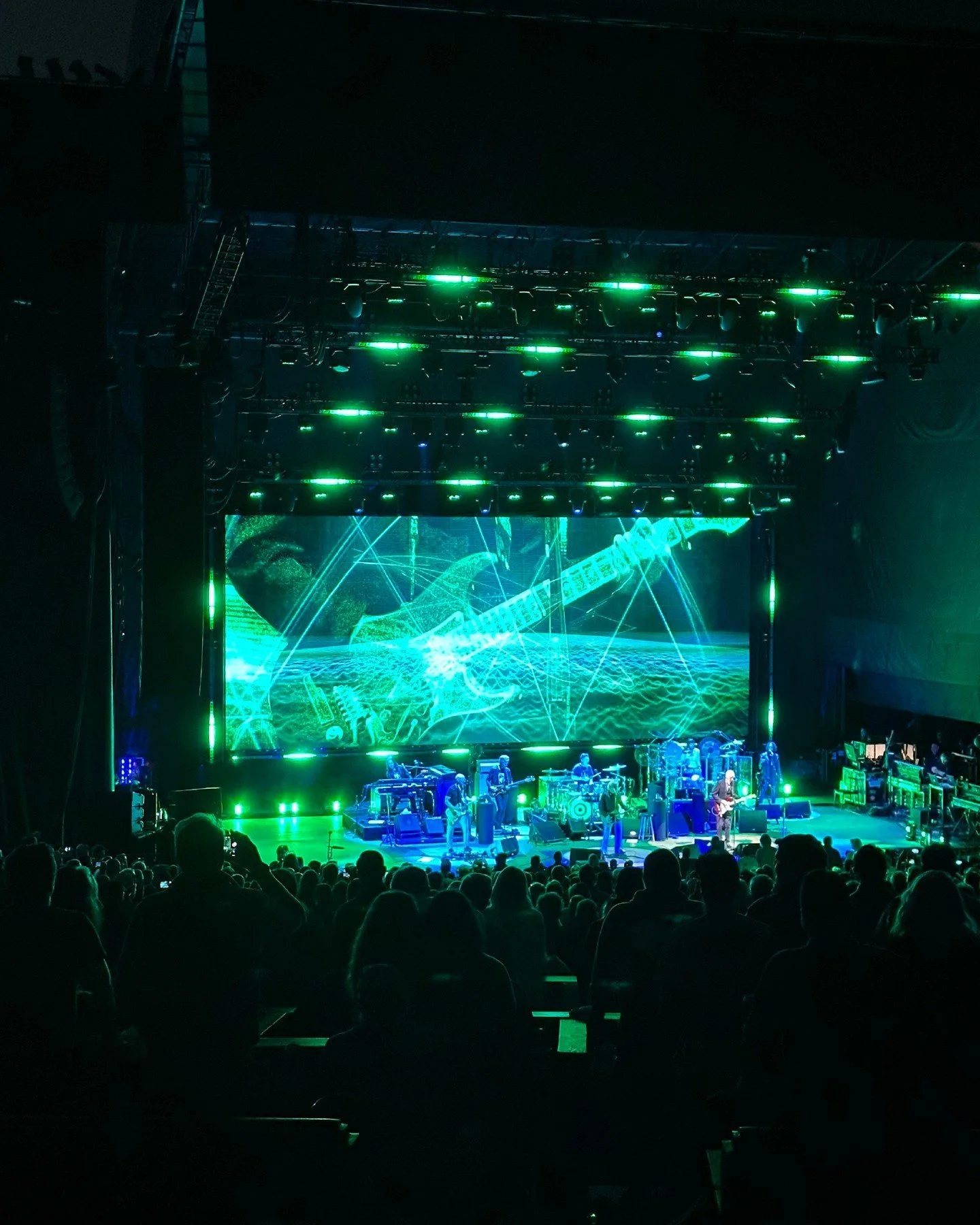 The Song Is Over. It was bittersweet last night @shorelineamp knowing that it was (probably, most likely, definitely maybe) the last time I was going to see my favorite band, The Who, live. We counted them up, and this one makes number 12 (four of th