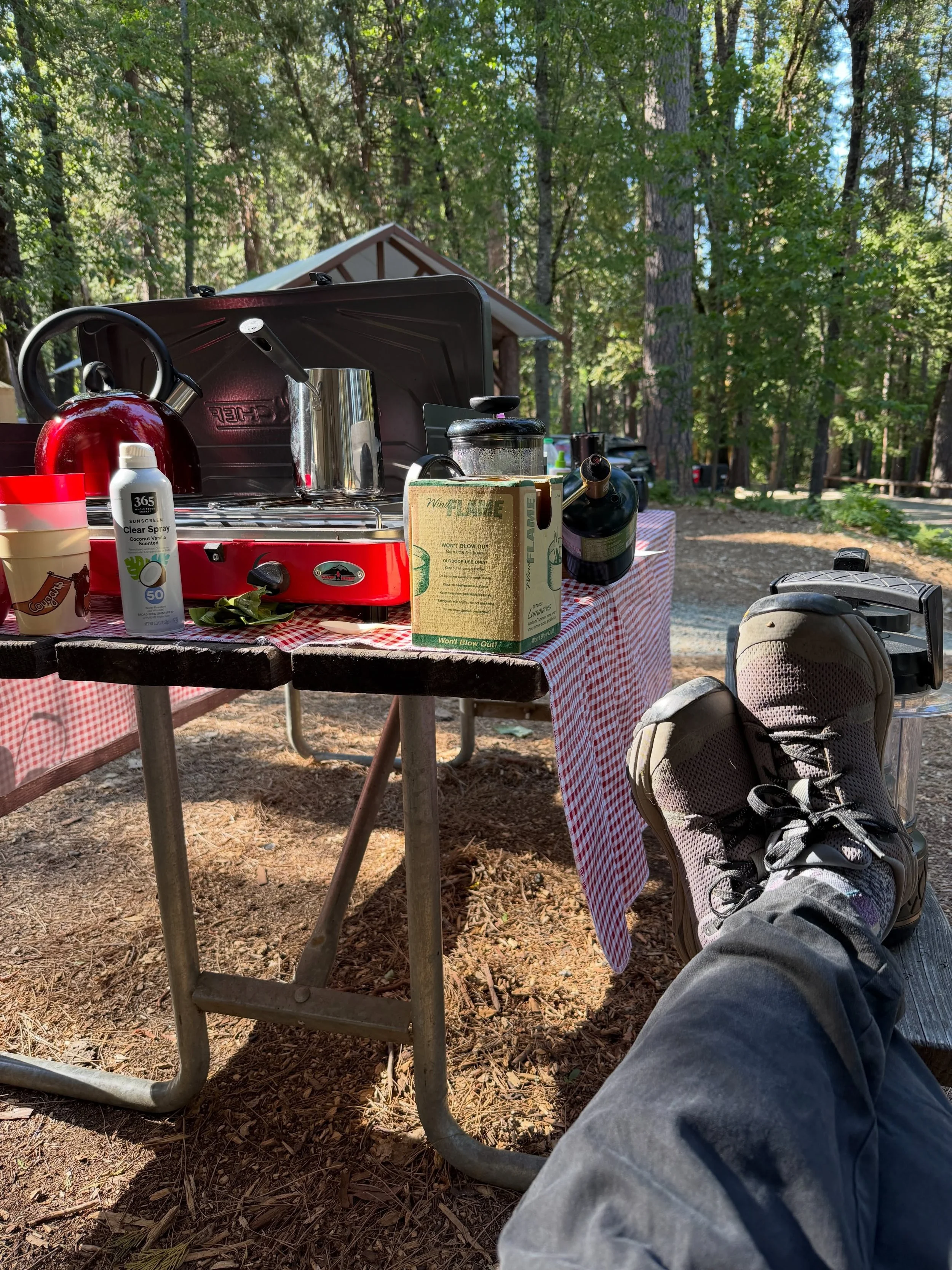 &ldquo;Roughing it&rdquo; #glamping #camping #gettingaway @inntowncampground #memorialday #memorialdayweekend🇺🇸