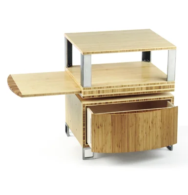 BAMBOO NIGHTSTAND - OPEN