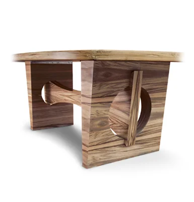 DINING TABLE IN GUM