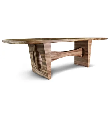 DINING TABLE IN GUM