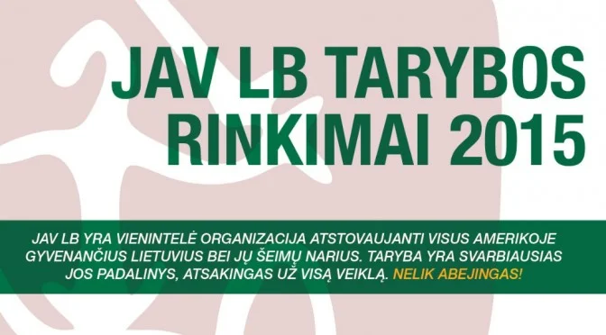 Naujai išrinkta JAV LB Taryba pradeda veiklą