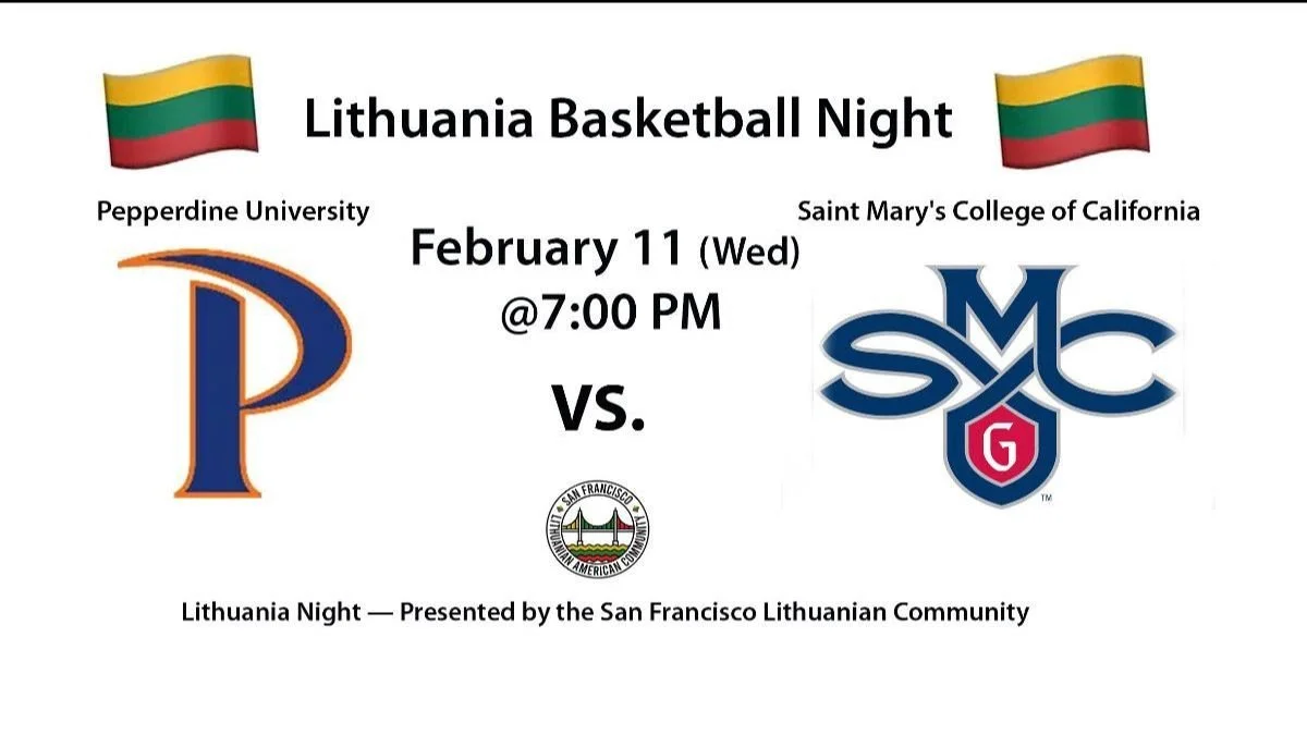 Krepšinio šventė Bay Area! (02.11, Moraga)