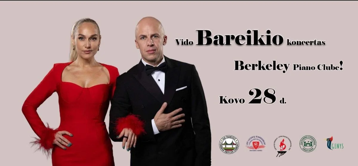 Vido Bareikio koncertas (03.28, Berkeley)