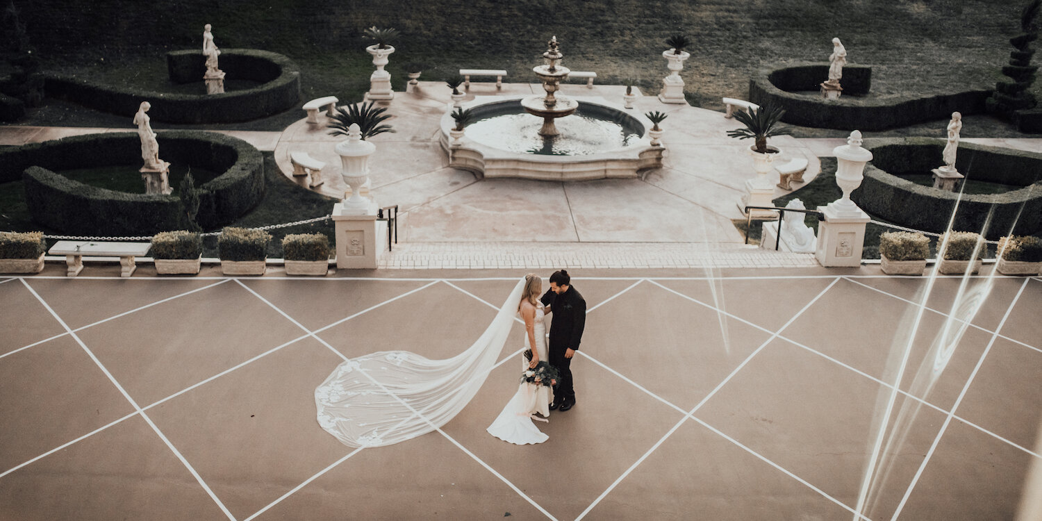 Victoria and Marco's Moody Grand Island Mansion Wedding