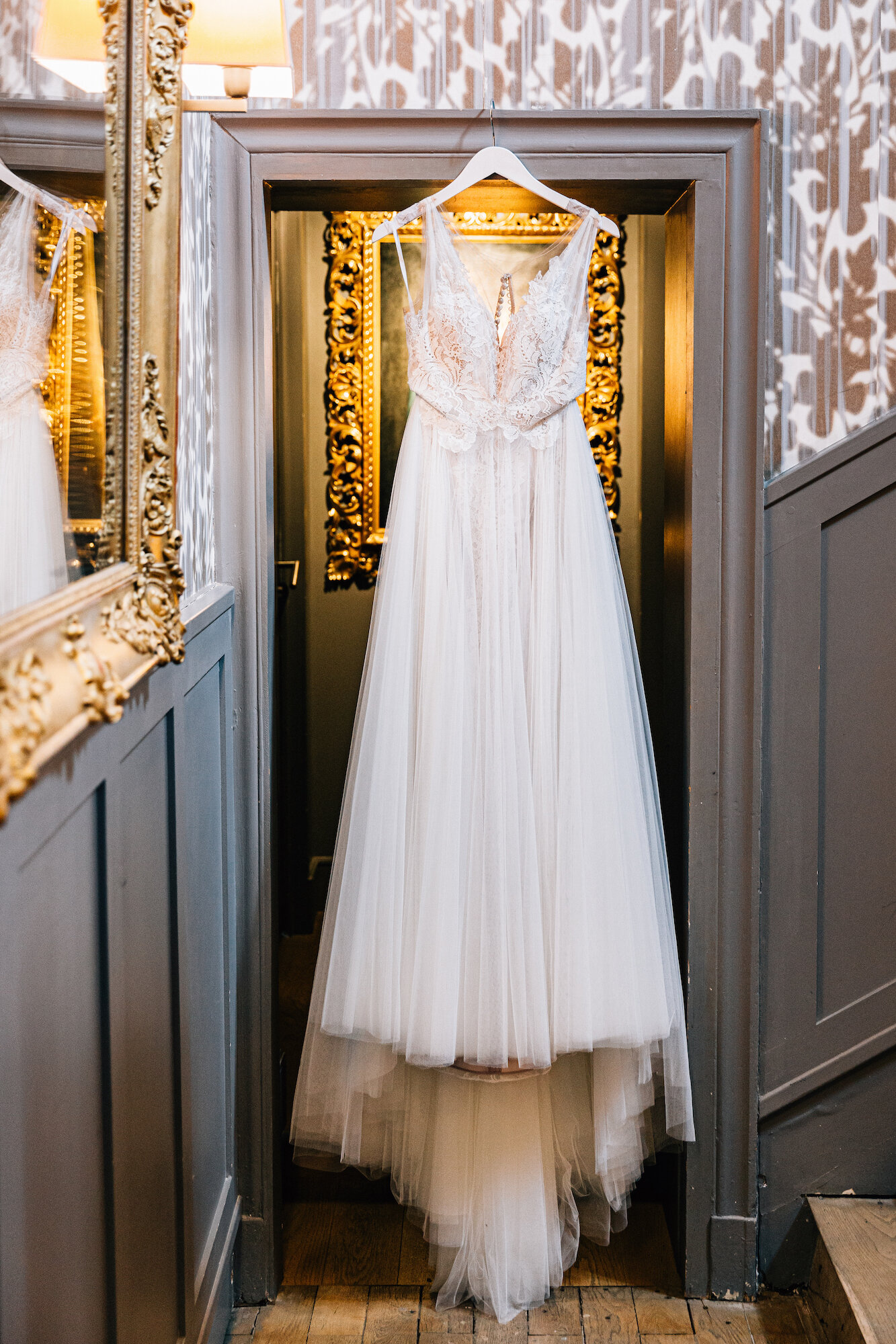  Amberly &amp; Patrick’s Charming Chateau De Arennes Wedding - Burgundy, France   Gown:    Watters    from    Swoon Bridal    in Reno, NV | Photography:    Pierre Atelier    | Venue:    Chateau De Arennes    | Florals:    La Maison Dautel    | Planne