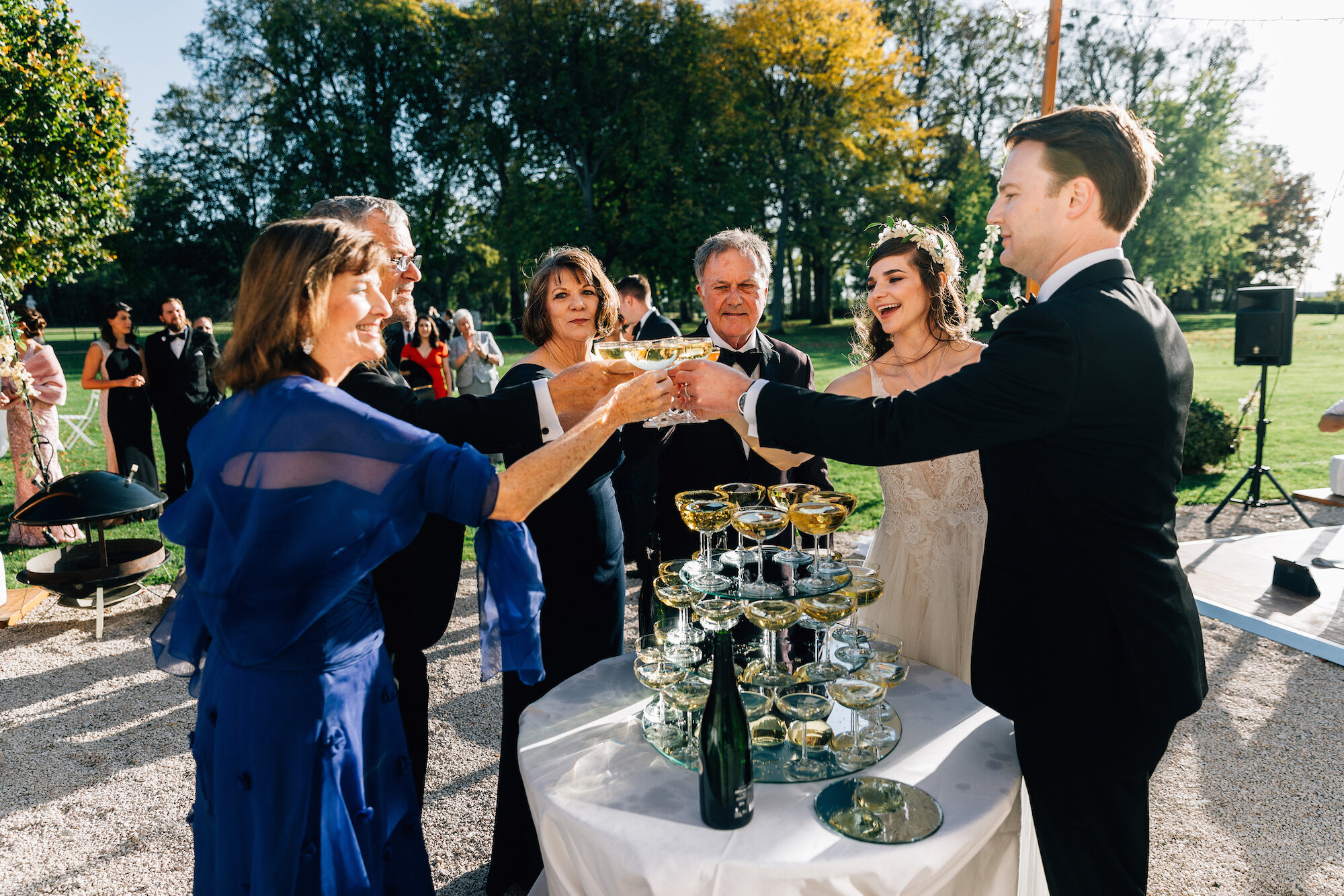  Amberly &amp; Patrick’s Charming Chateau De Arennes Wedding - Burgundy, France   Gown:    Watters    from    Swoon Bridal    in Reno, NV | Photography:    Pierre Atelier    | Venue:    Chateau De Arennes    | Florals:    La Maison Dautel    | Planne