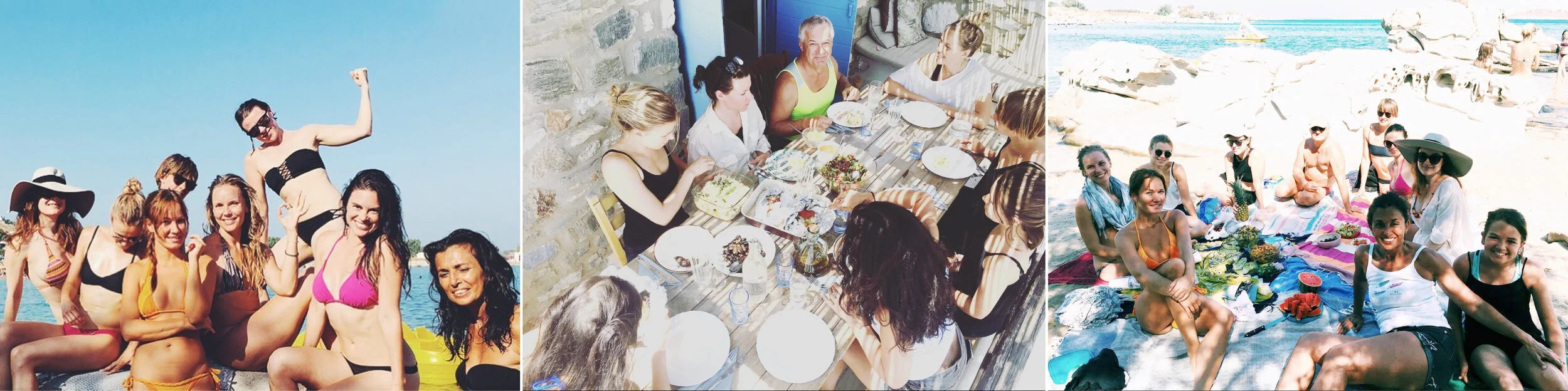 Photos from my recent retreat in Paros, Greece. 8 women and 1 man. As much as men are wonderful, I’m looking forward to immersing in working with Goddesses only this time :)