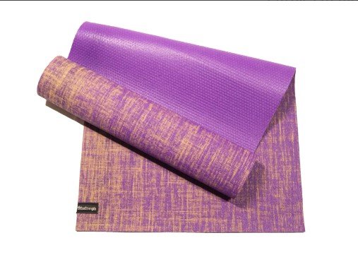 middag Siësta Uitschakelen EcoStrength - Purple Orchid Hemp Blend Yoga Mat — Live Beyond Limit