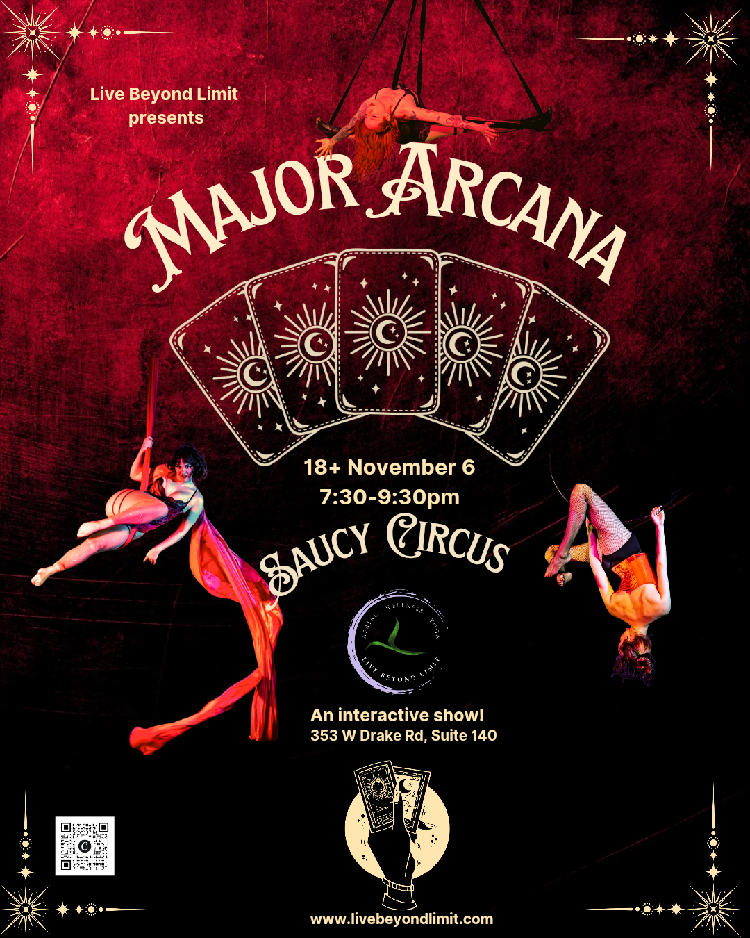 18+ Major Arcana - Saucy Circus