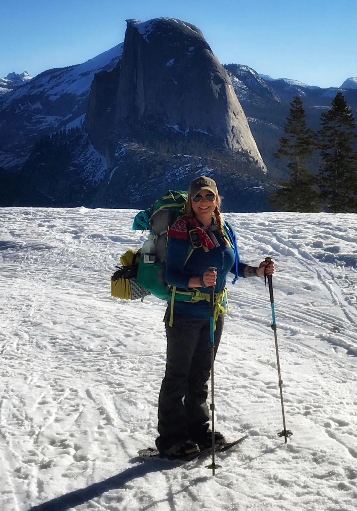 Noah Burke on the John Muir Trail in Yosemite National Park