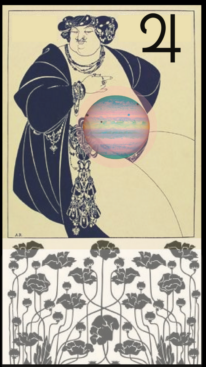 Jupiter offers faith, belief, optimism and oppurtunity.
