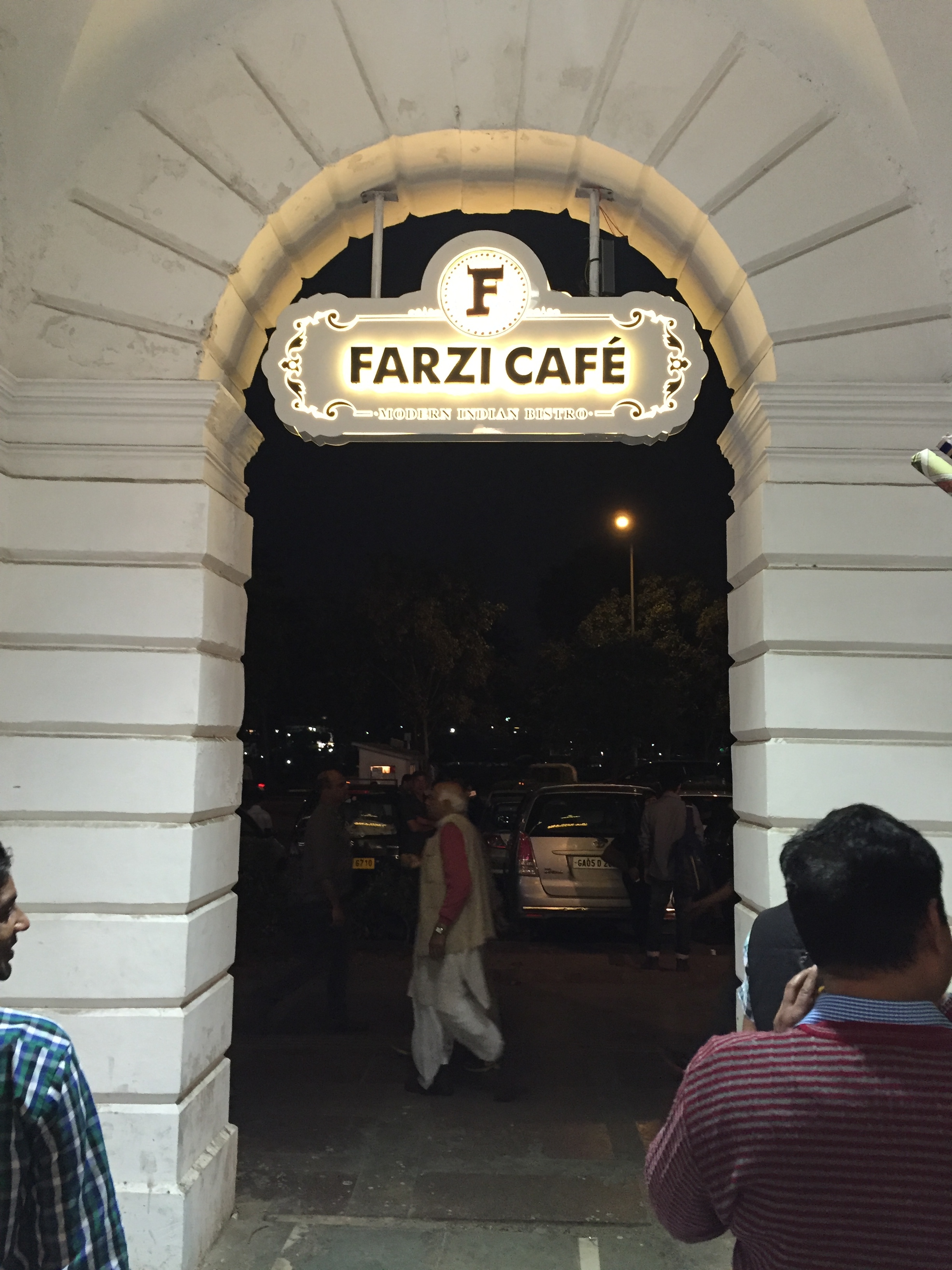 Farzi Cafe at Delhi's Connaught Place.