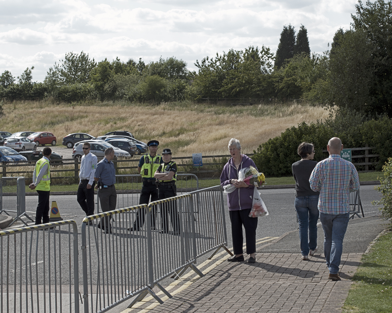 On the day of closure, in late July, 2015, after the last admission to the museum was made, people from all over the country suddenly appeared and formed a very British showing of solidarity - #QueueForSnibston.