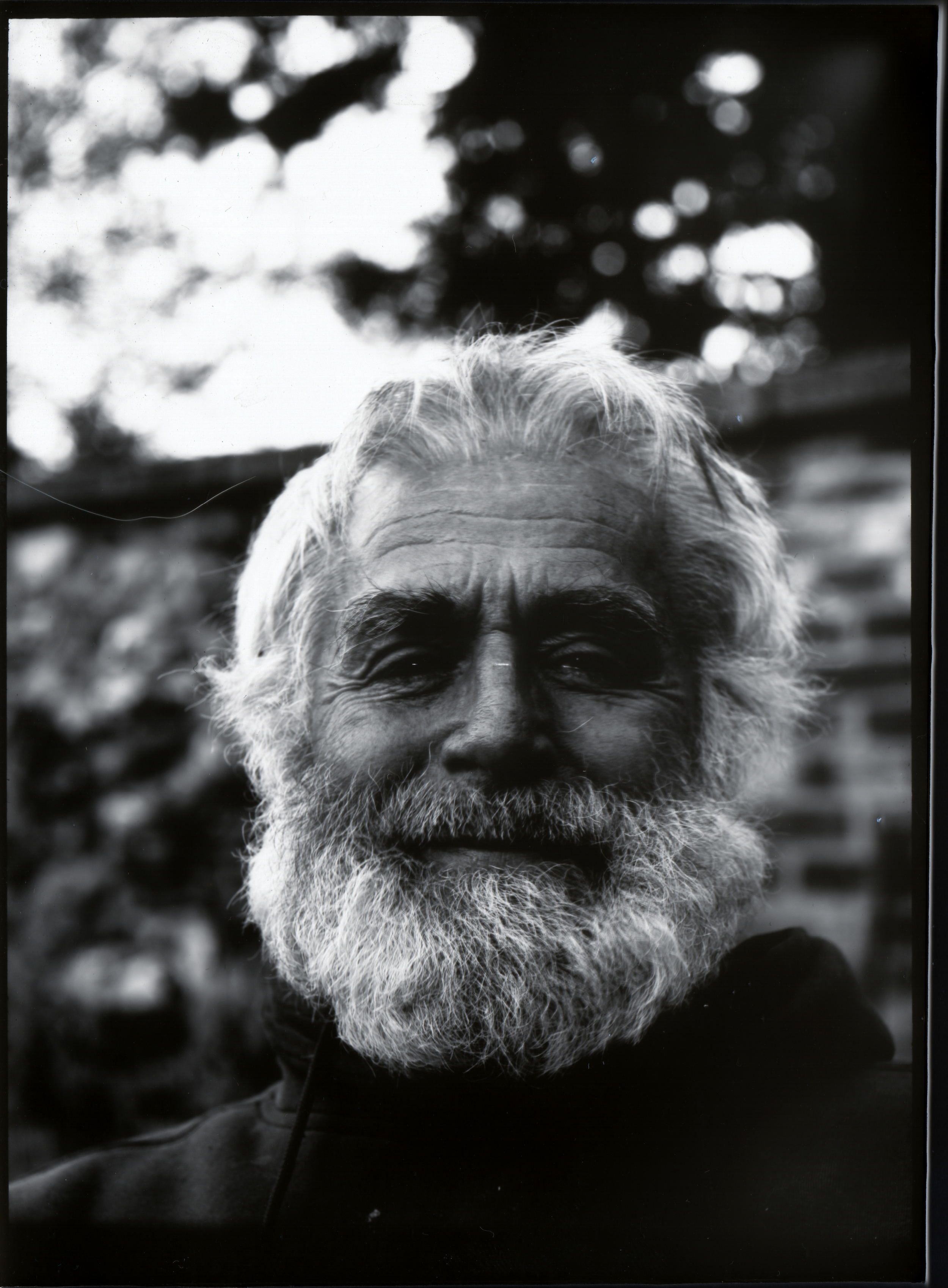 Laurence's grandpa, shot using Stuart's plate camera
