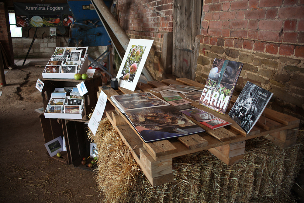 Photography cards and prints were on sale. My photo books were also displayed to view