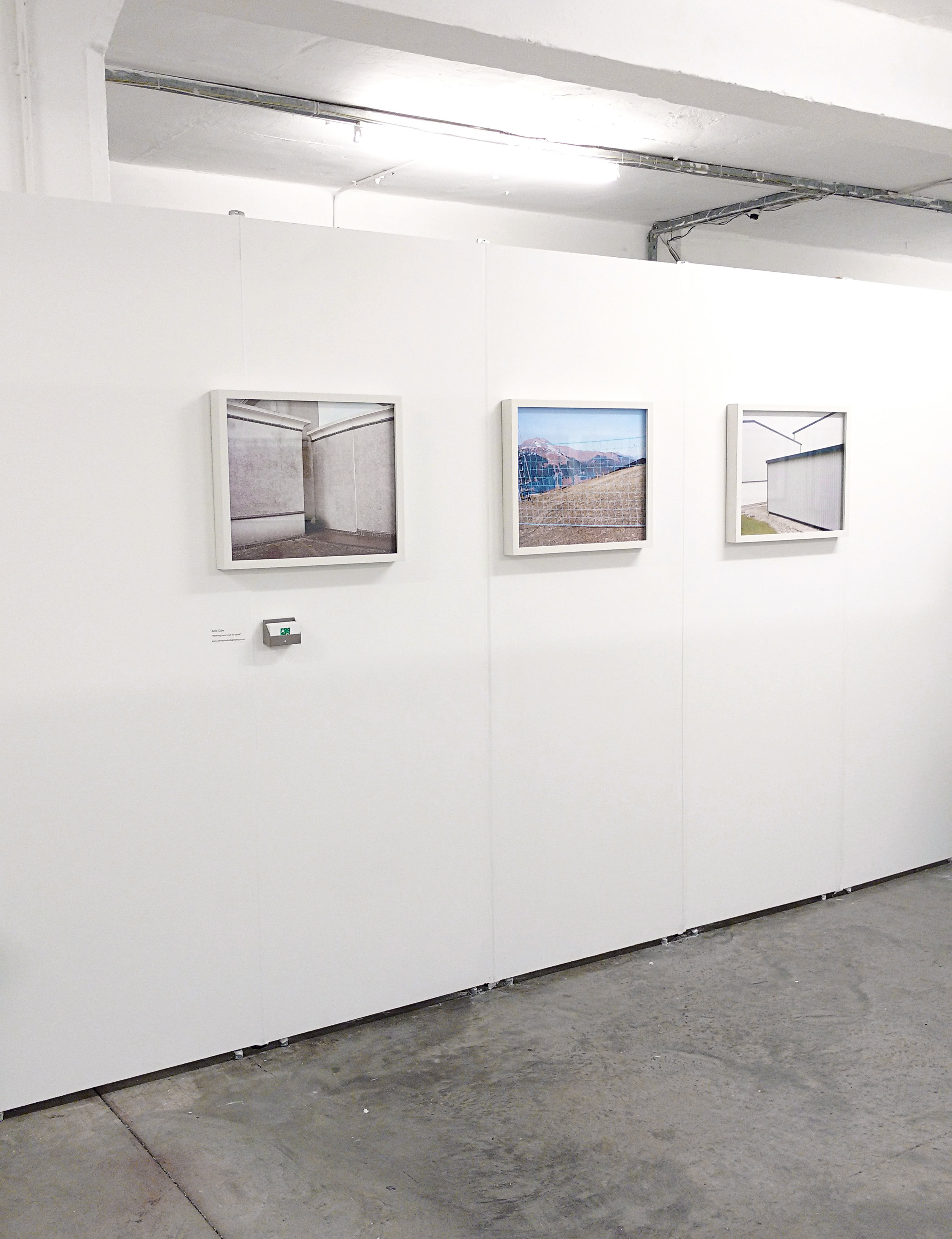Images from the series, Nothing here's set in stone on show at Free Range 2016 . 