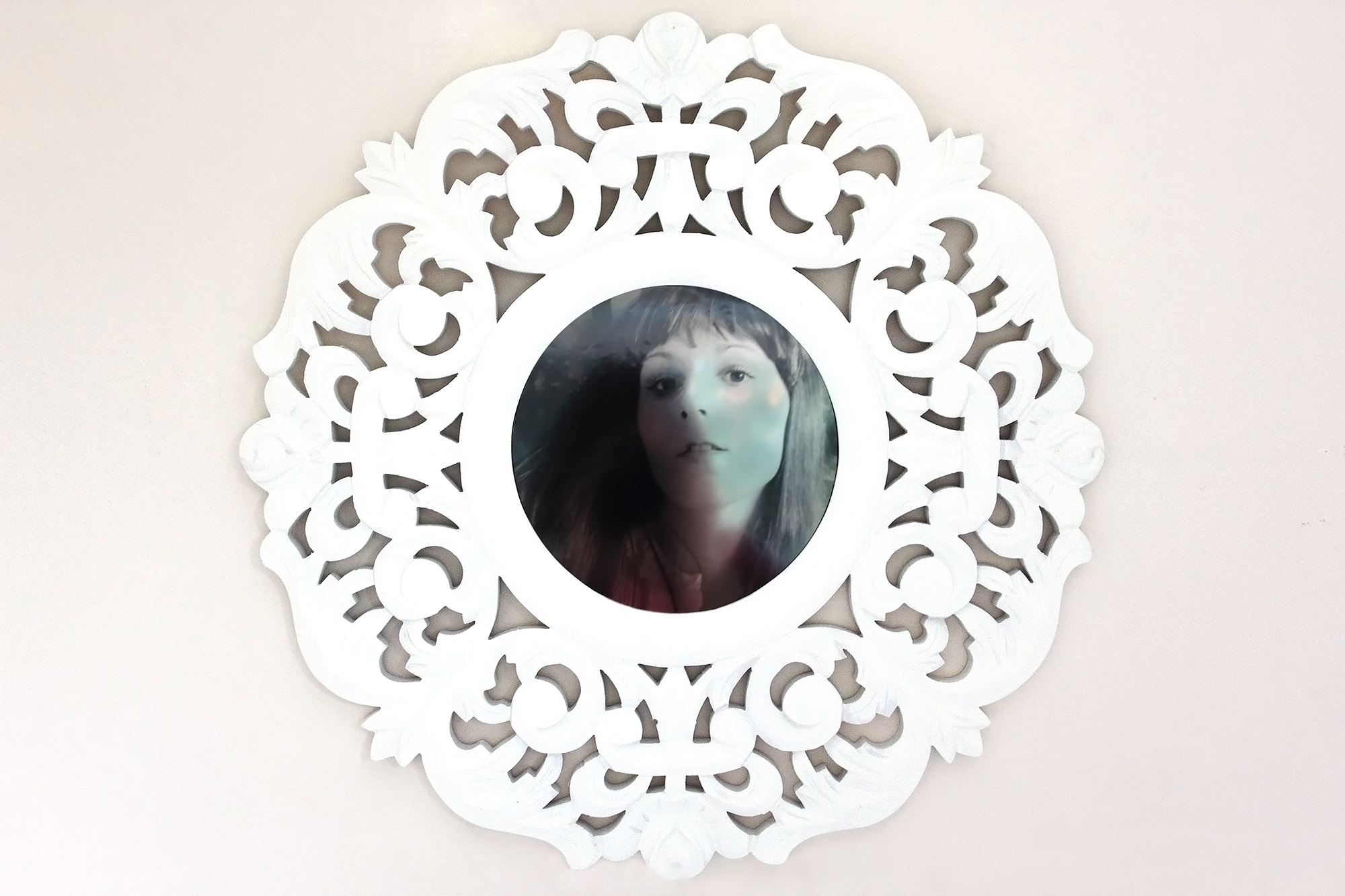 Corinne Perry Looking Glass - the finished piece