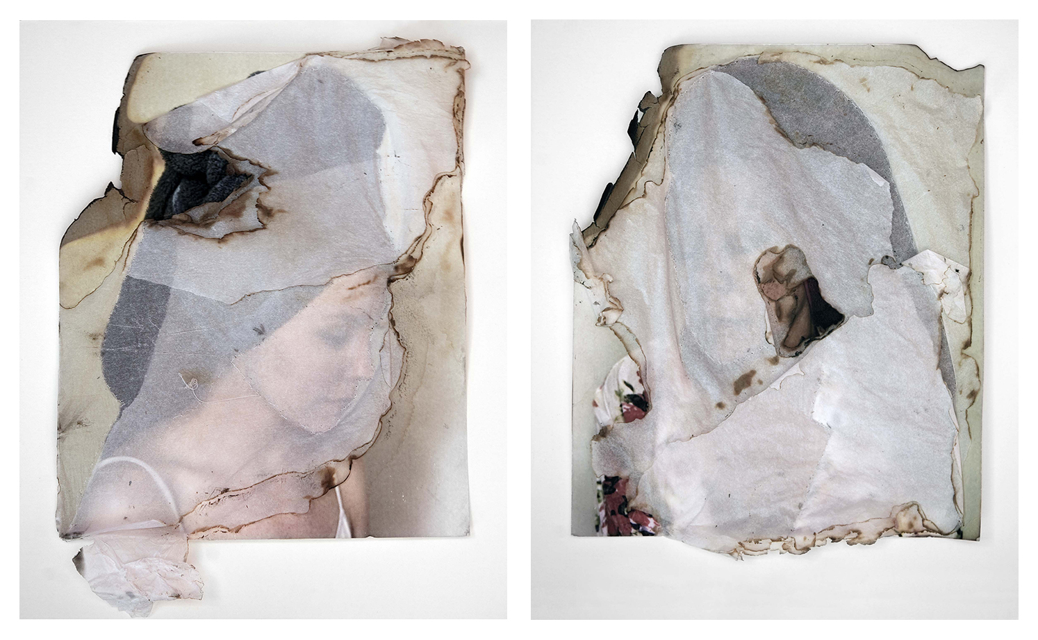 Images from the series Conversations with my mother