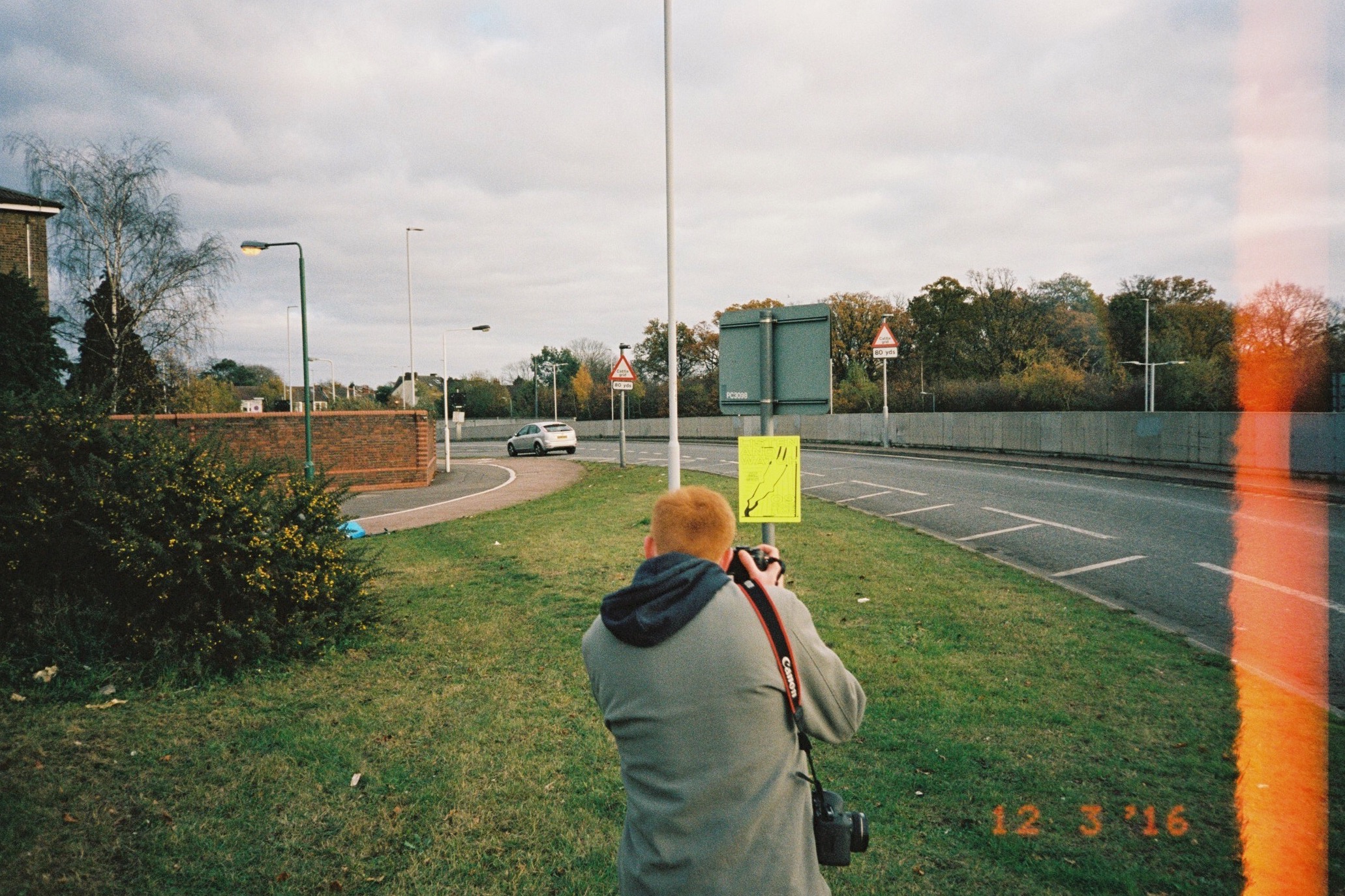 Me shooting Rave Posters