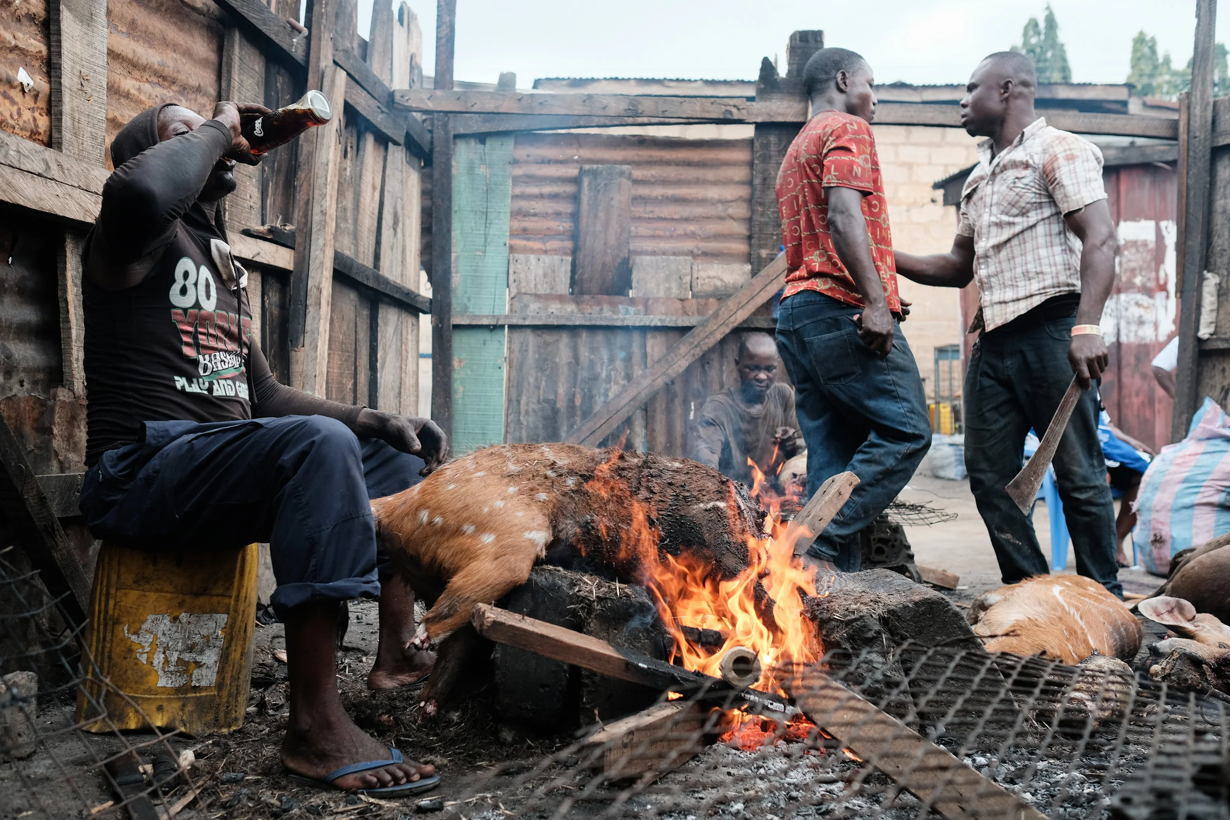 Inside Ghana's biggest bushmeat market by Nyani Quarmyne / published on mosaicscience.com / Credit: Nyani Quarmyne / Panos Pictures 2016