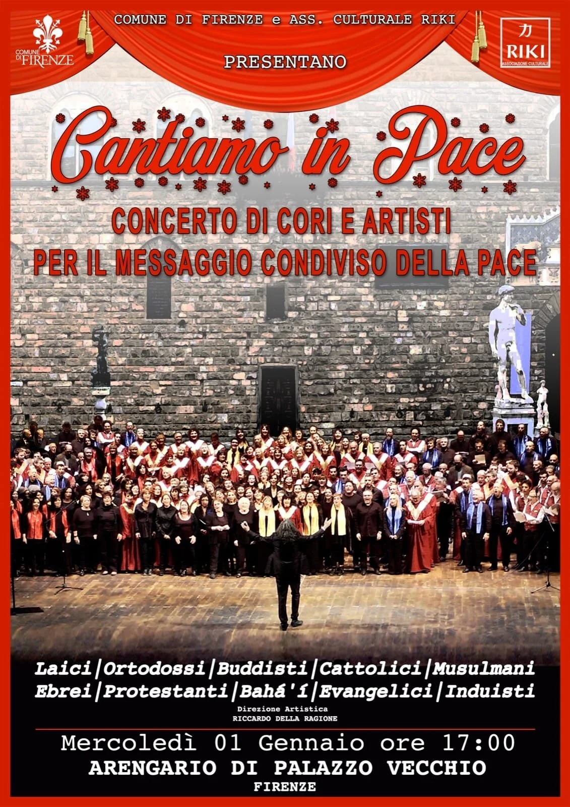January 1, 2020: Vocal Blue Trains "Cantiamo in Pace"