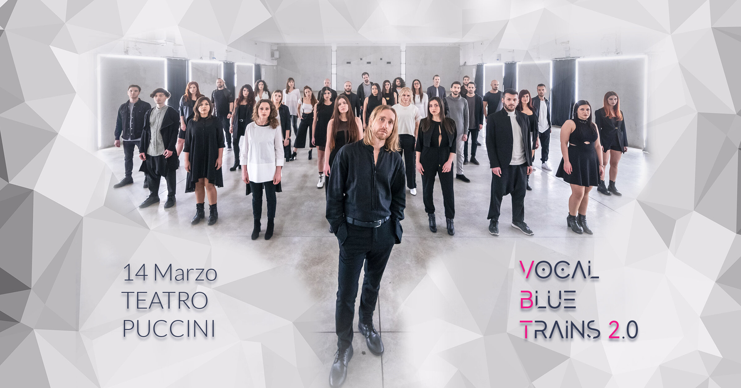 Vocal Blue Trains 2.0 at Puccini Theater, Florence