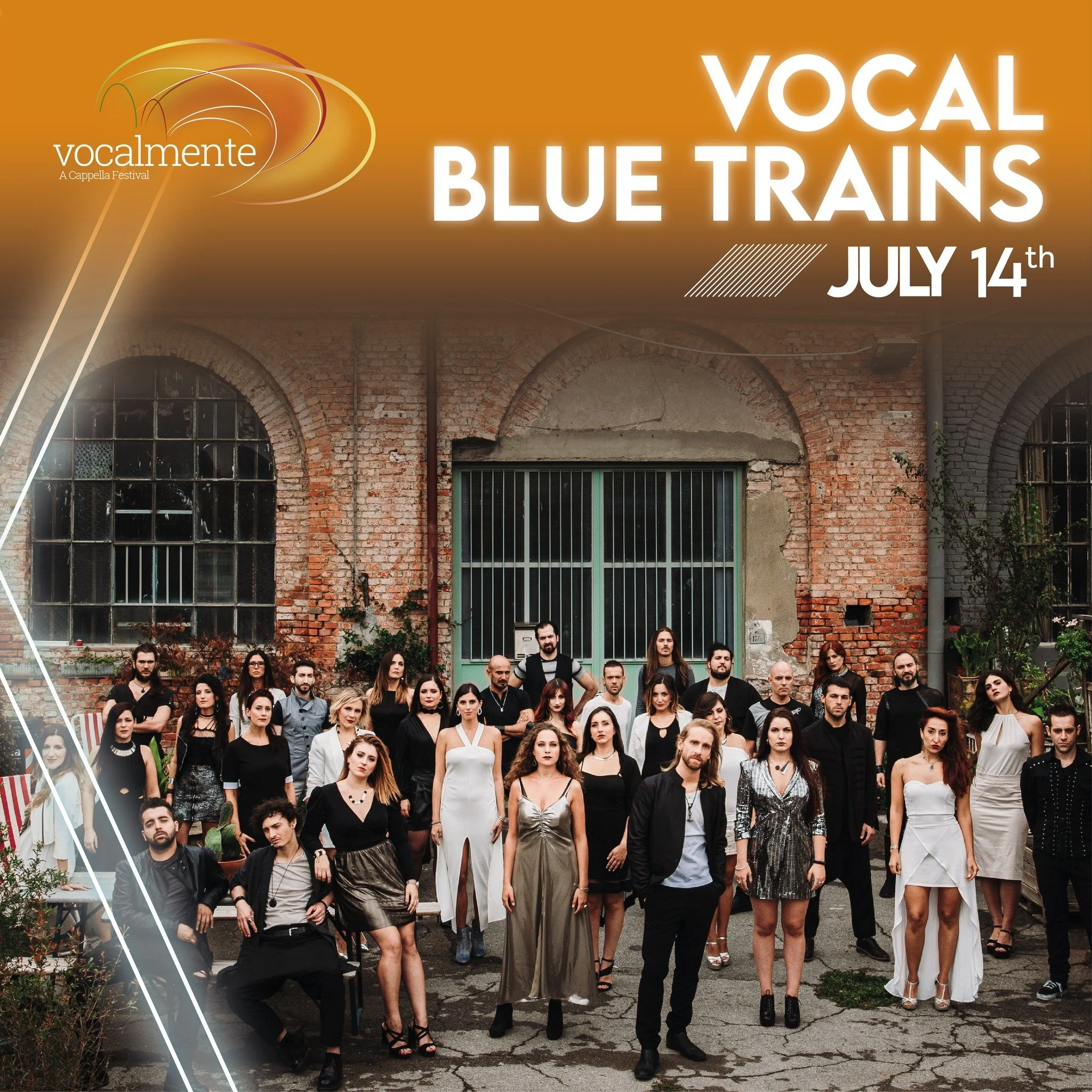 Vocal Blue Trains Live at Vocalmente Festival