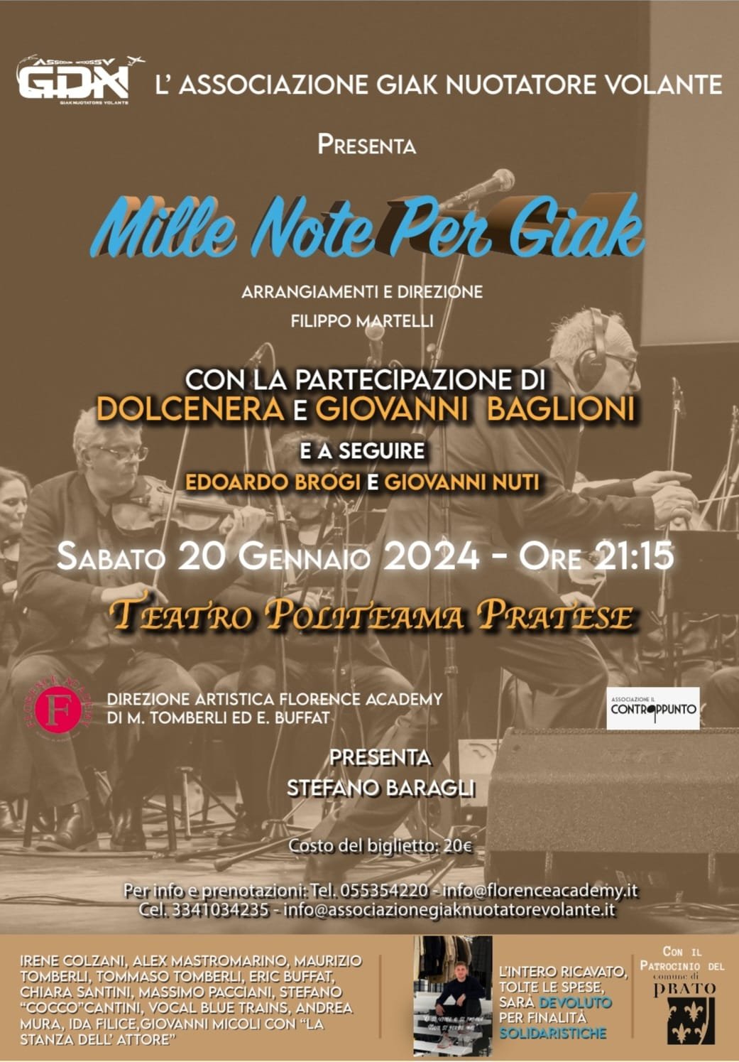Vocal Blue Trains Live at Teatro Politeama Pratese
