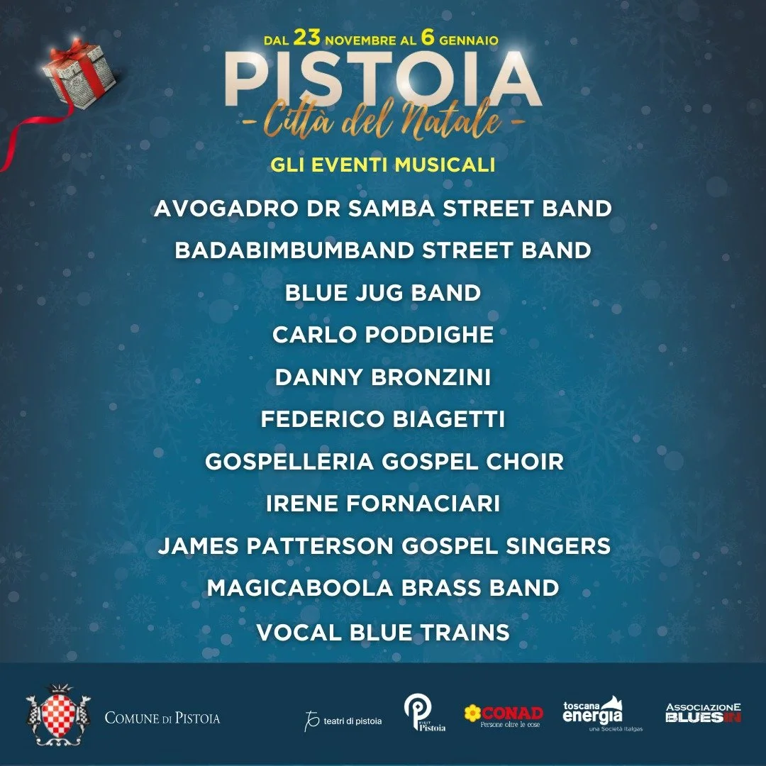 Vocal Blue Trains Live in Piazza del Duomo, Pistoia