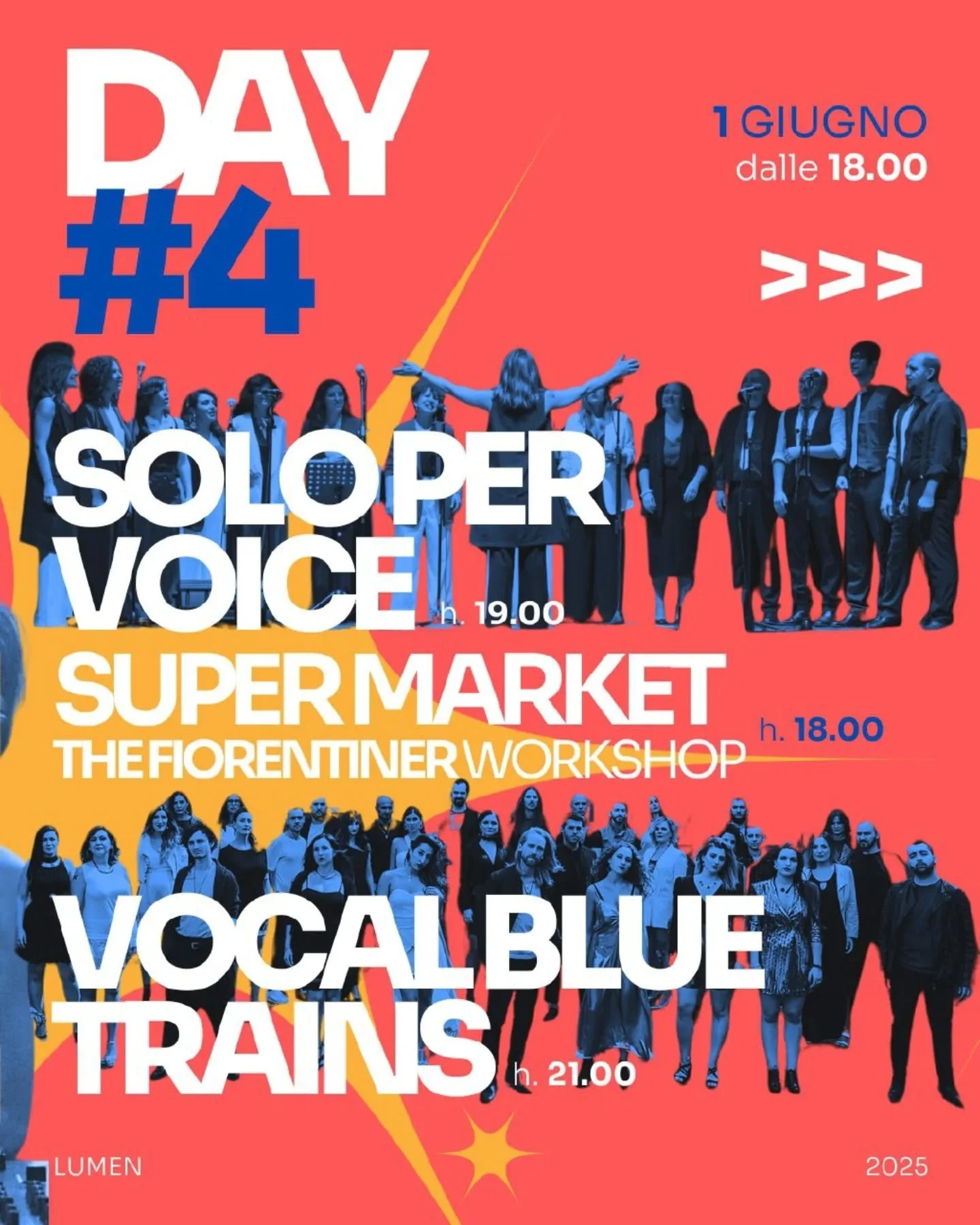 Vocal Blue Trains live at Lumen, Florence